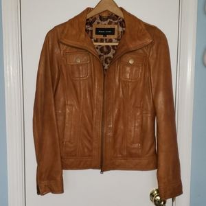 Black Rivet Leather Jacket